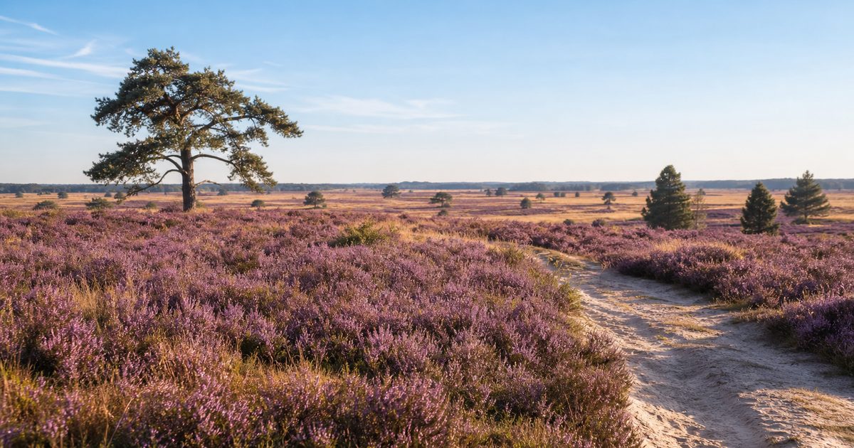 Wandelen over de Veluwe in elk seizoen: wat verandert er in bos en heide?